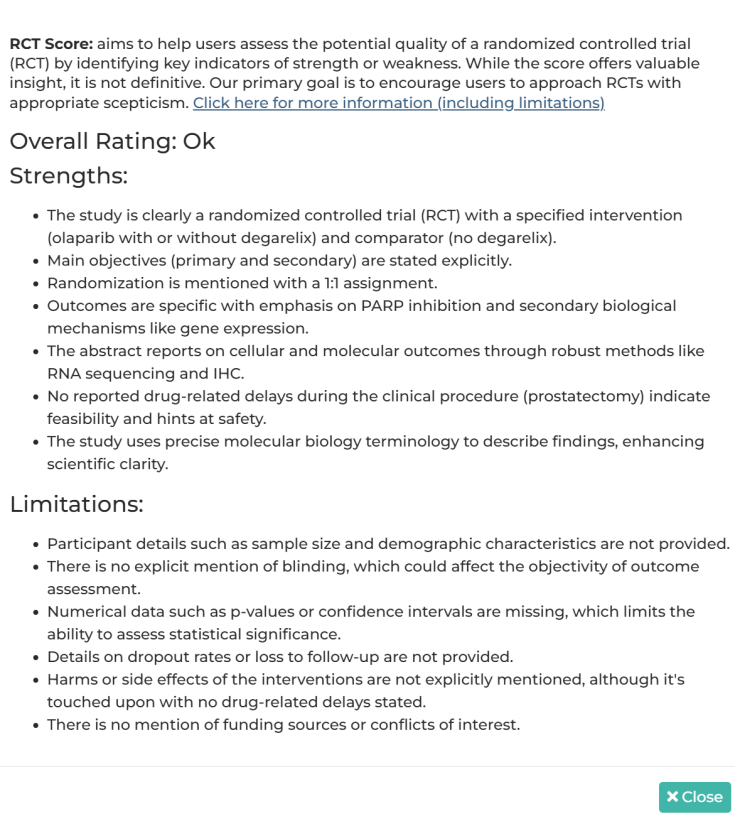 Rct Rular RCT Score now live – Trip Database Blog
